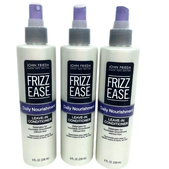 Lot of 3 Frizz-Ease Daily Conditioner Spray 8 oz